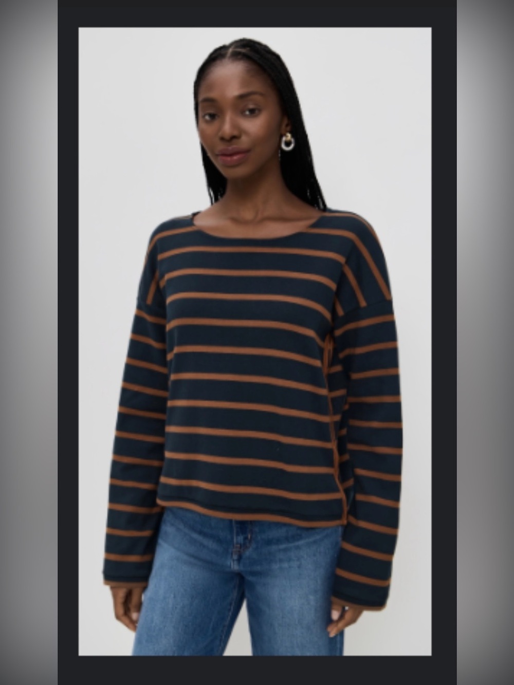 La Ligne Long Sleeve Brenton Tee
